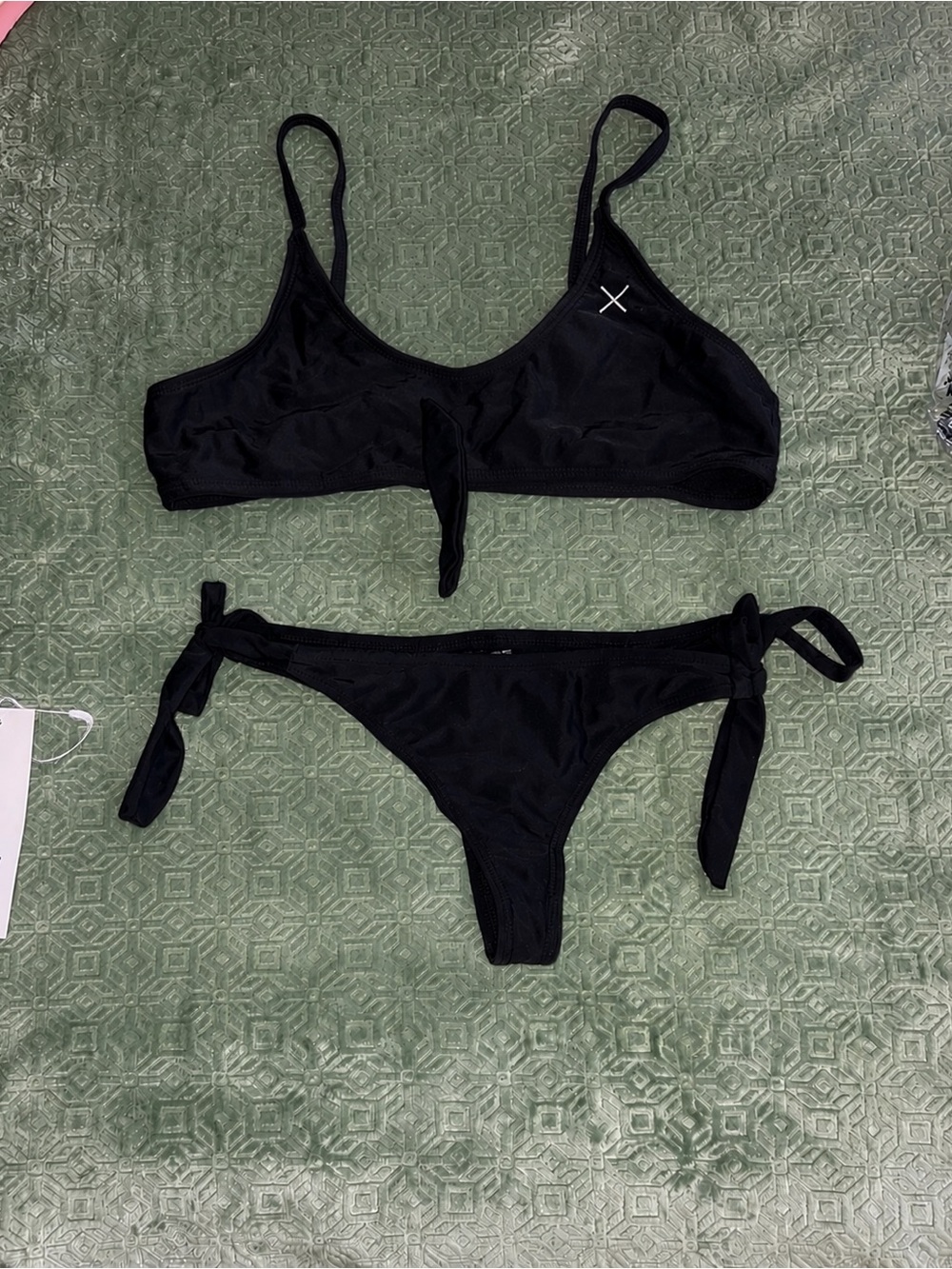 Boutine La Black Women's Tie-Side Bikini Set - Classic Swim